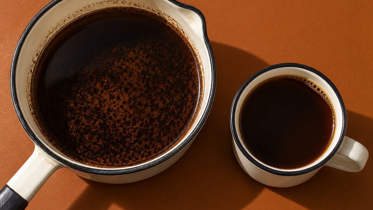 Cowboy coffee