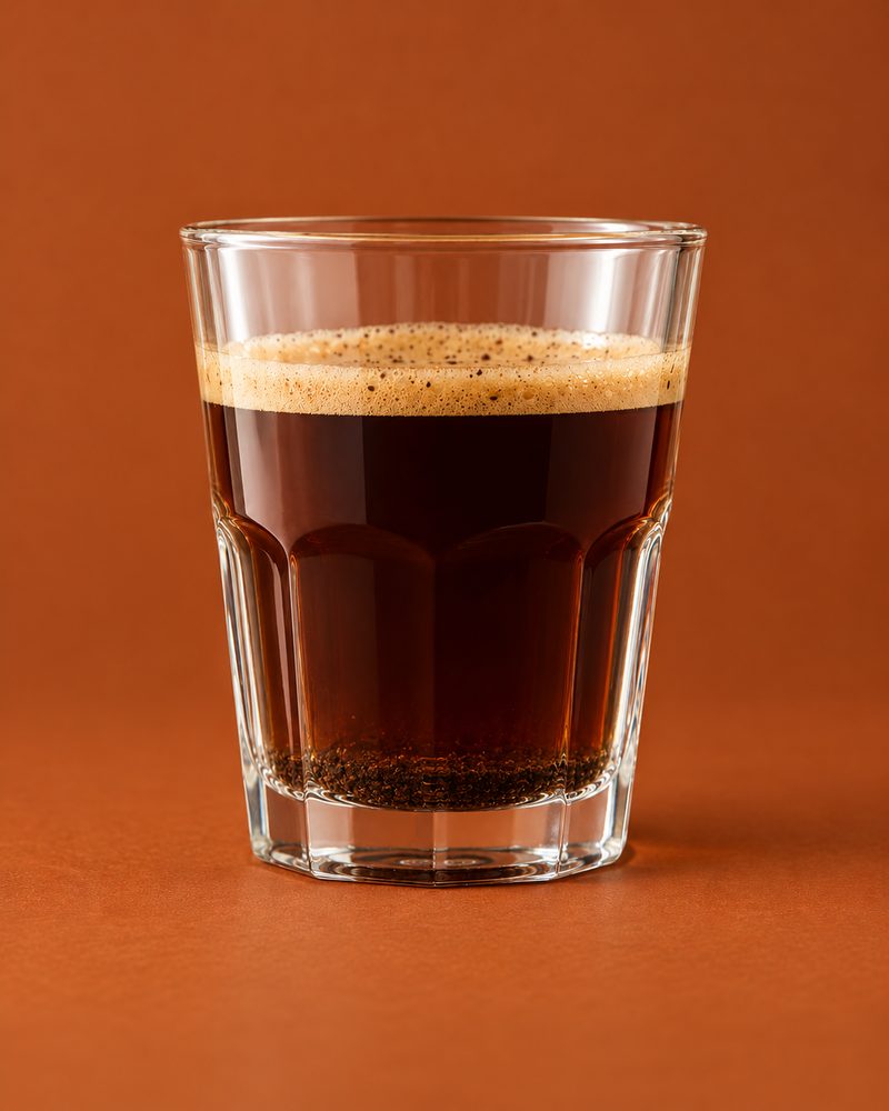 Vue en coupe : Café arménien