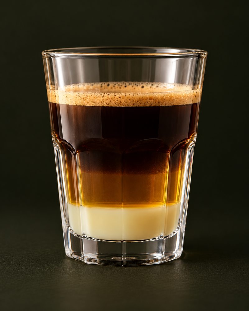 Vue en coupe : Café asiático