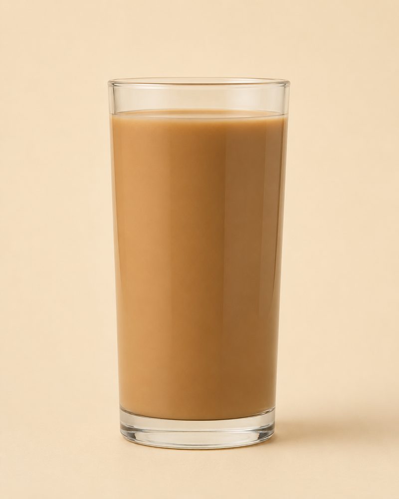 Vue en coupe : Café au lait de la Nouvelle-Orléans