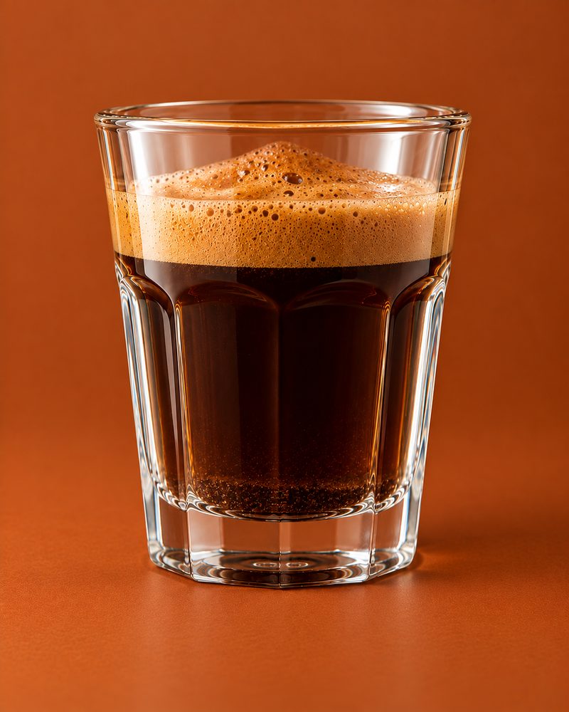 Vue en coupe : Café bosniaque