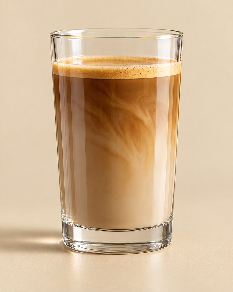 Vue en coupe : Café con leche