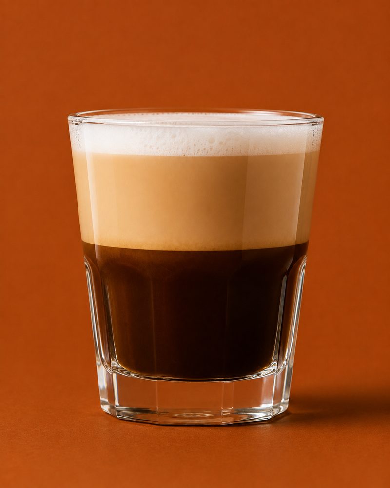 Vue en coupe : Cortado