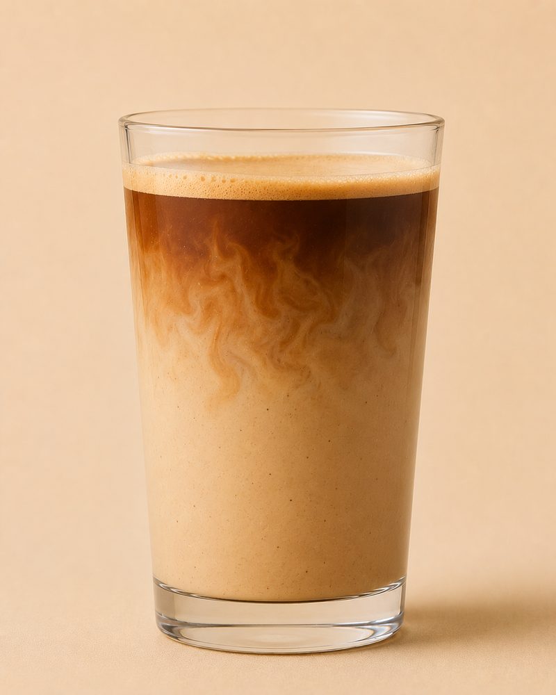 Vue en coupe : Dirty chai