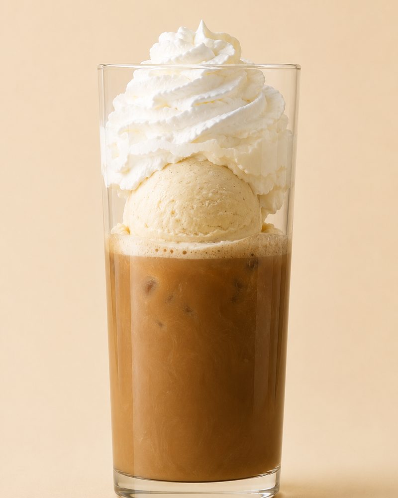 Vue en coupe : Eiskaffee