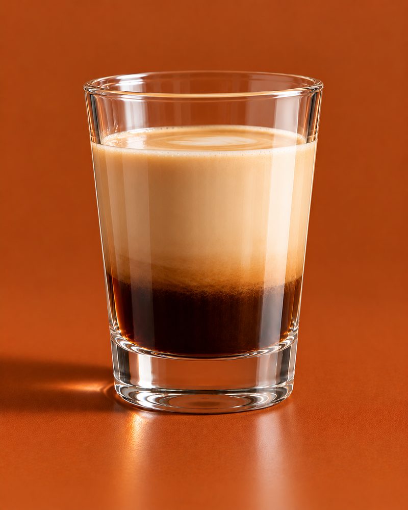 Vue en coupe : Flat white