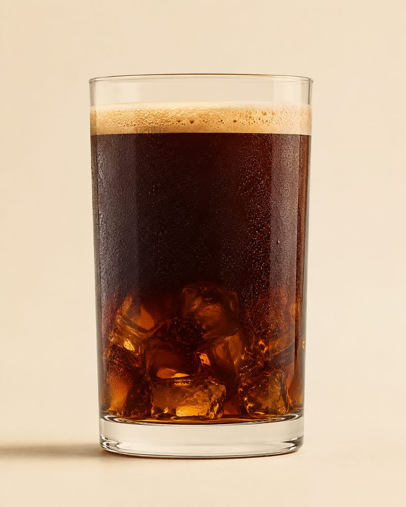Vue en coupe : Espresso freddo