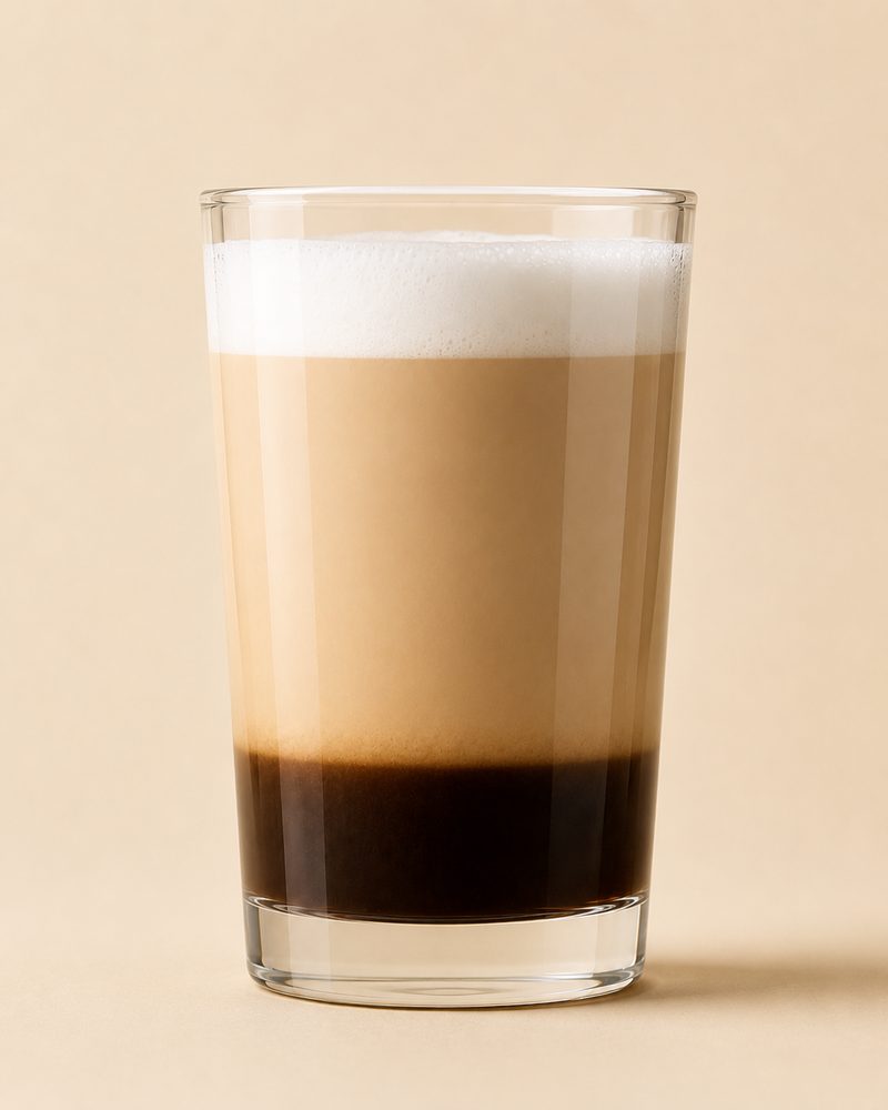 Vue en coupe : Café galão