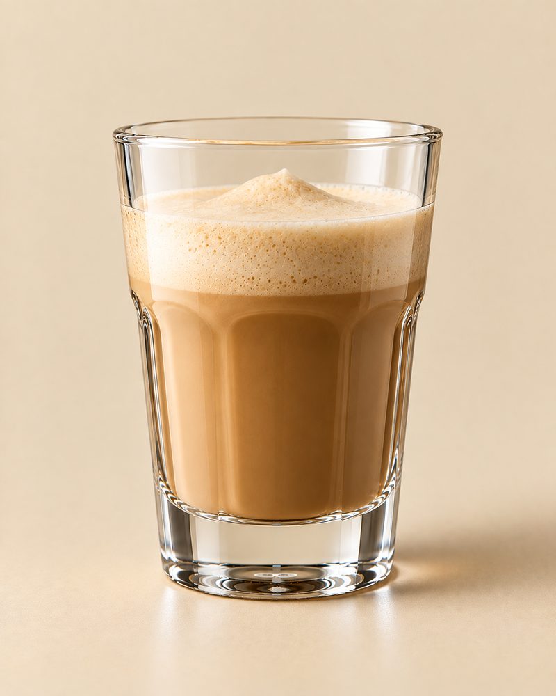 Vue en coupe : Caffè al ginseng