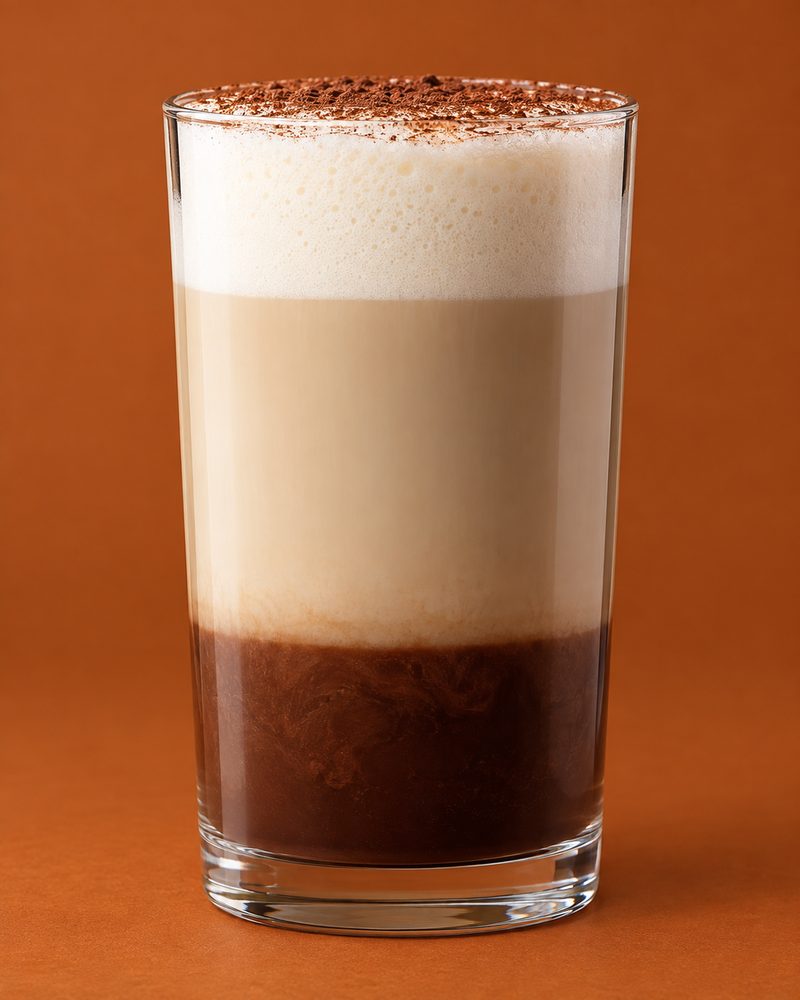 Vue en coupe : Mocaccino