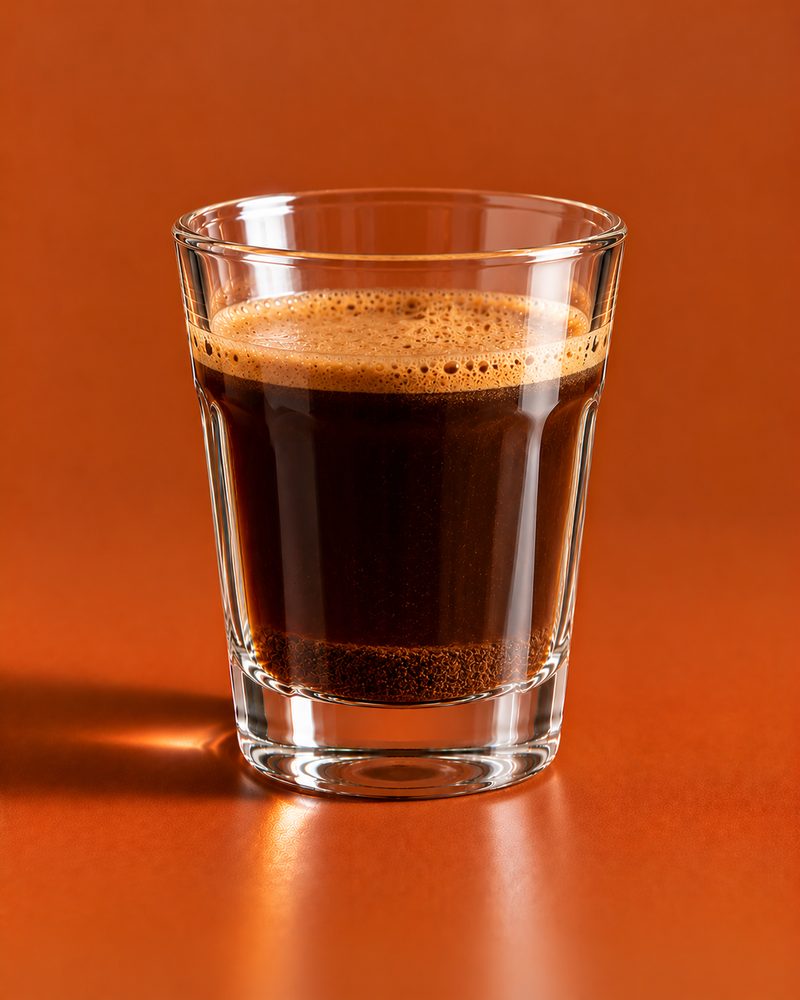 Vue en coupe : Café turc