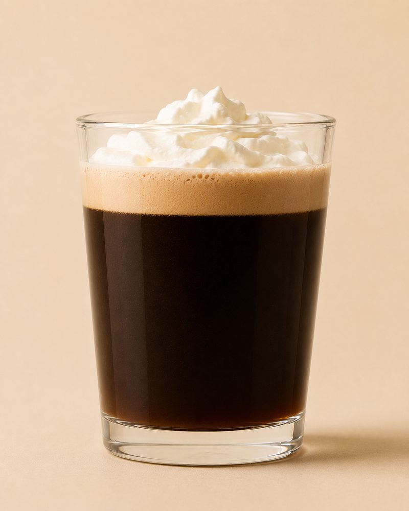 Vue en coupe : Café viennois