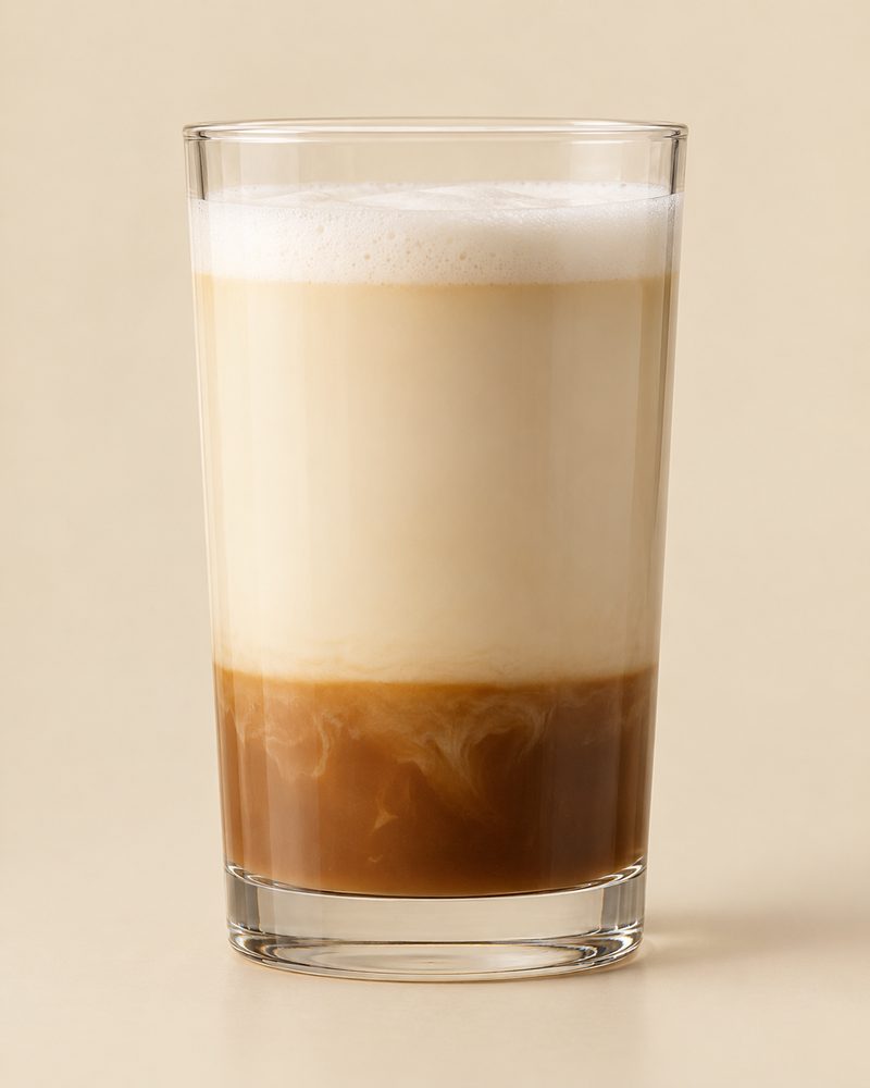 Vue en coupe : Moka blanc